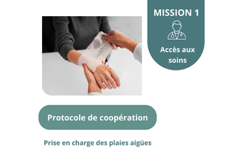 Protocole innovant pour la prise en charge des plaies aiguës