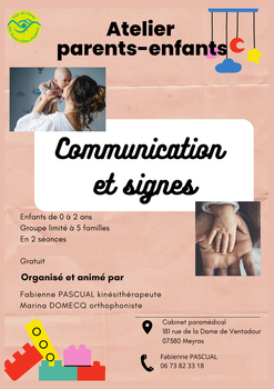 Ateliers communication et signes bébé 