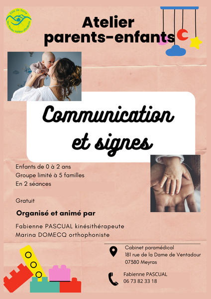 Ateliers communication et signes bébé