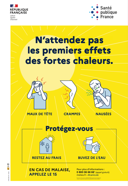 Les bons réflexes à adopter face à la canicule
